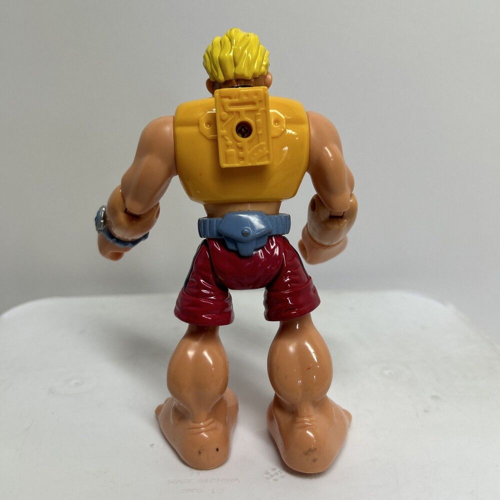 🔥Rescue Heroes Sandy Beach Lifeguard Action Figure 2002 Fisher Price - Picture 2 of 6